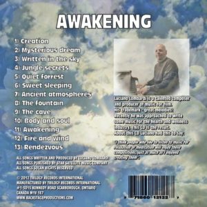 AWAKENING CD cover - Back